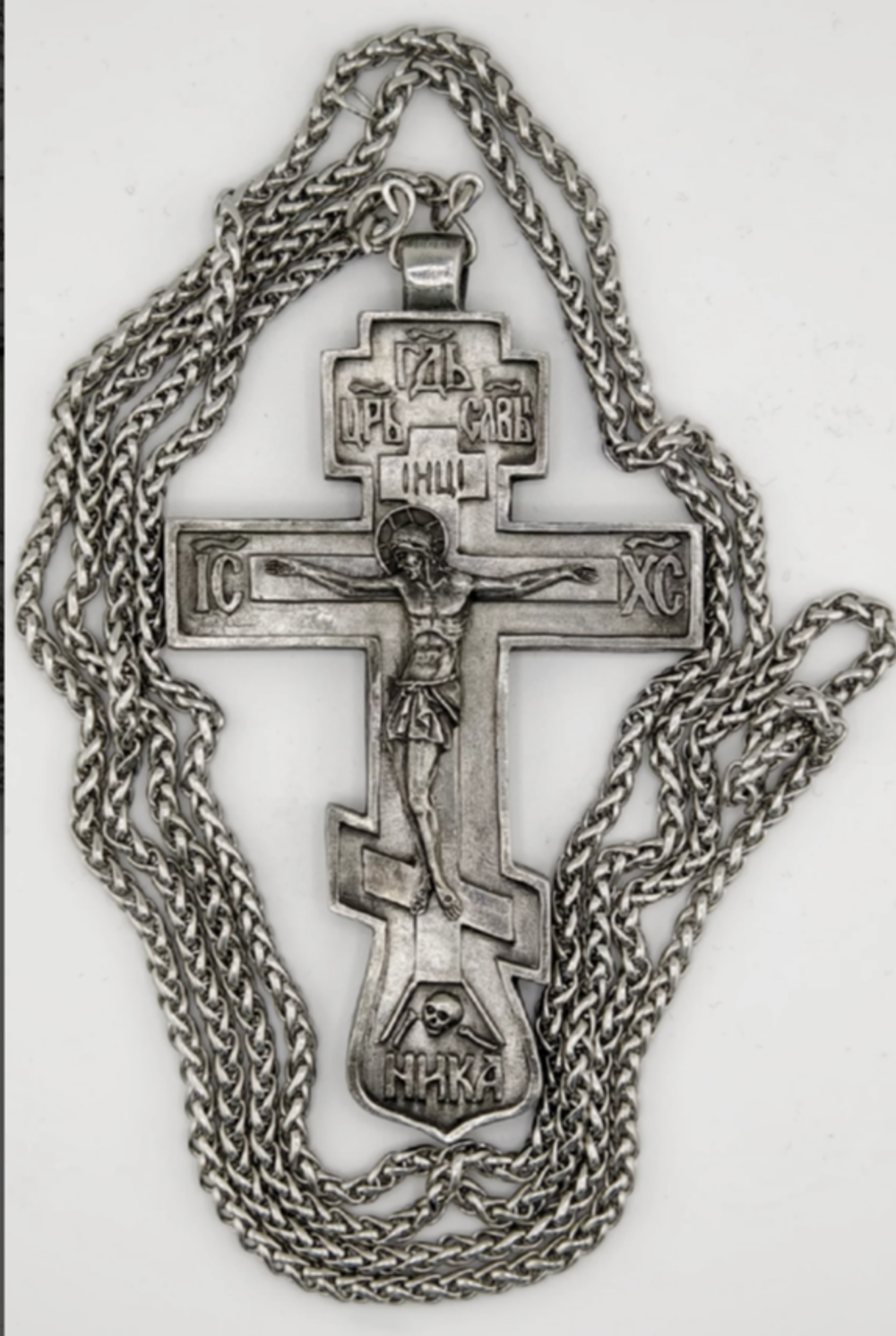 Крест священника “Николаевский” с распятием XXI век