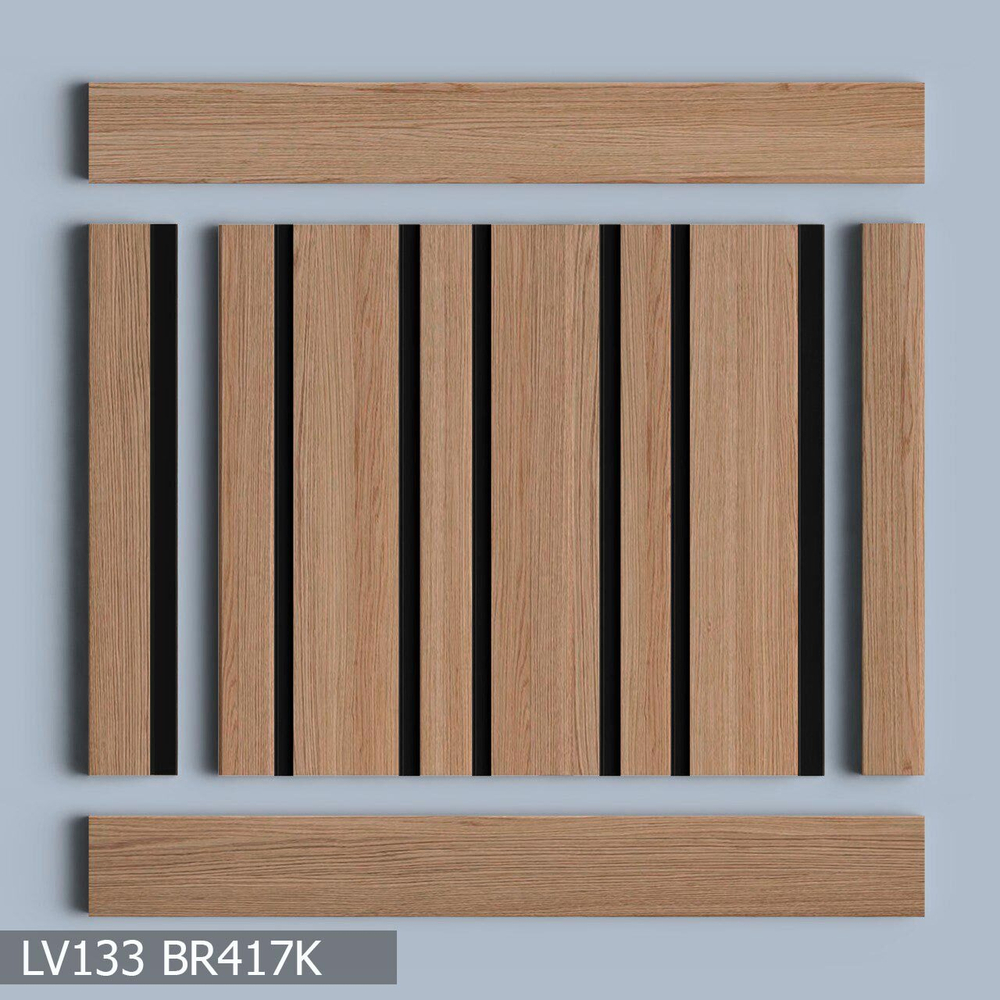 Hi Wood. Декоративная панель LV133 в цвете BR417K