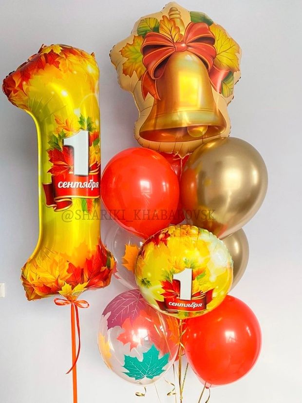 Воздушные шары на 1 сентября №1/20