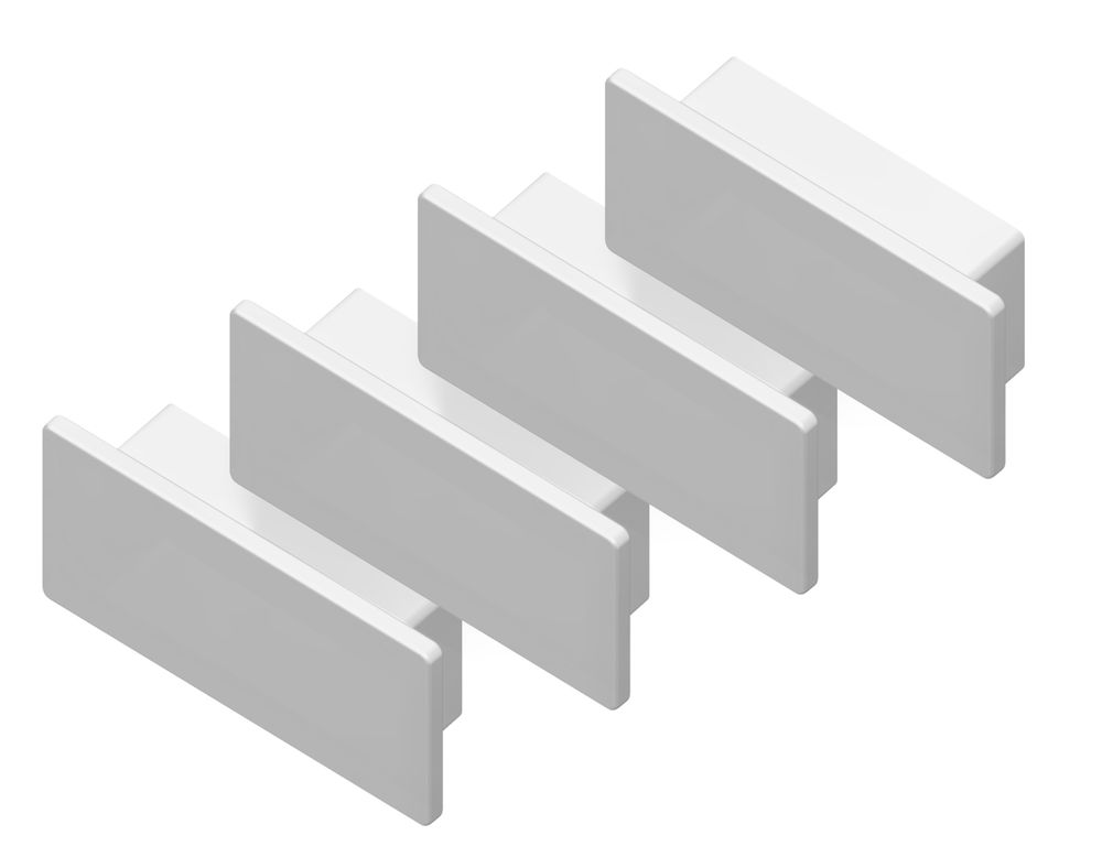 Ambrella Заглушка для накладного алюминиевого профиля GP2001 (комплект 4шт) Alum Profile GP8400