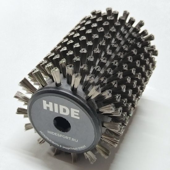 Роторная щетка HIDE тонкая сталь фото 2