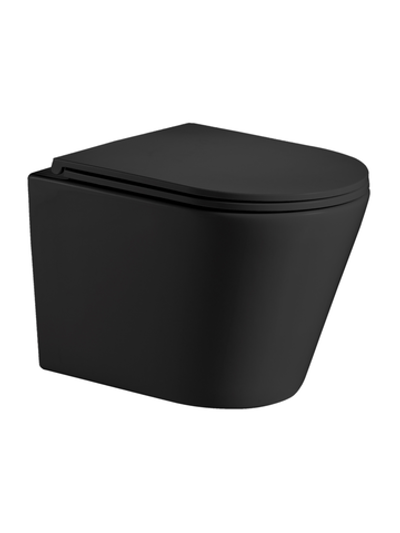 Унитаз подвесной  WeltWasser WW SALZBACH 043 MT-BL  10000010282 черный матовый