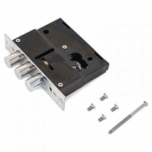 Замок врезной АЛЛЮР ЗВ1-06А без руч.. для кит..дверей.без ц/мех