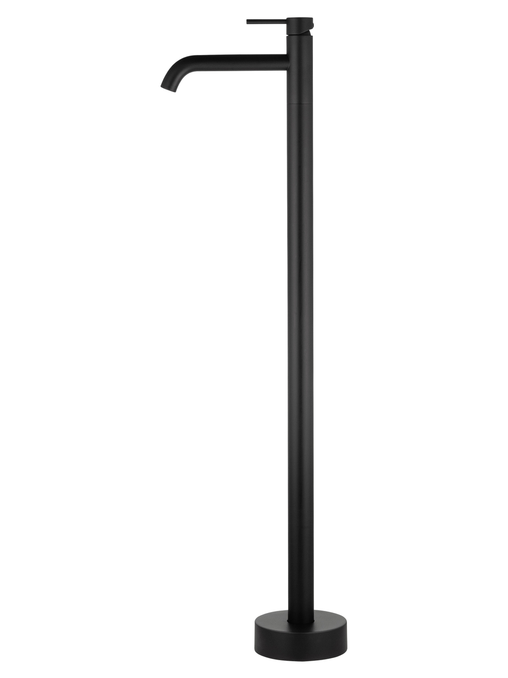 Смеситель для раковины напольного монтажа WONZON & WOGHAND STICK, Черный матовый (WW-88649905-MB)