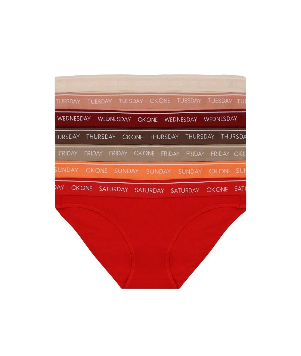 Женские трусы Calvin Klein Ck One 7-pack Bikini Cotton Stretch