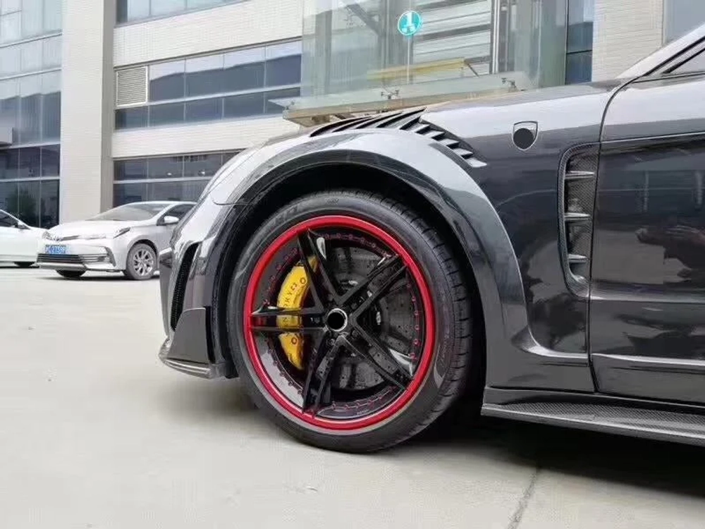 Карбоновый широкий обвес для PORSCHE PANAMERA 971.1 2017–2020