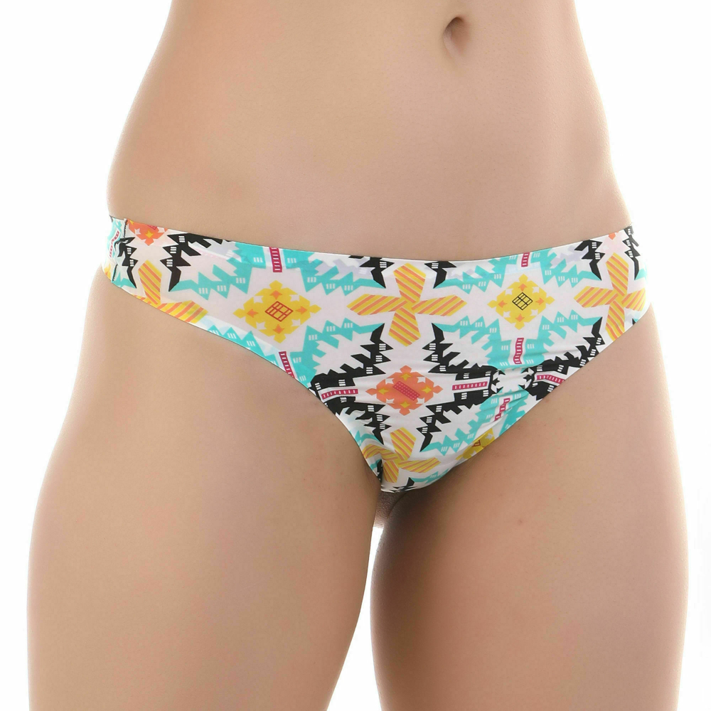 Женские трусы стринги с разноцветным принтом ROMEO ROSSI RR1506-3