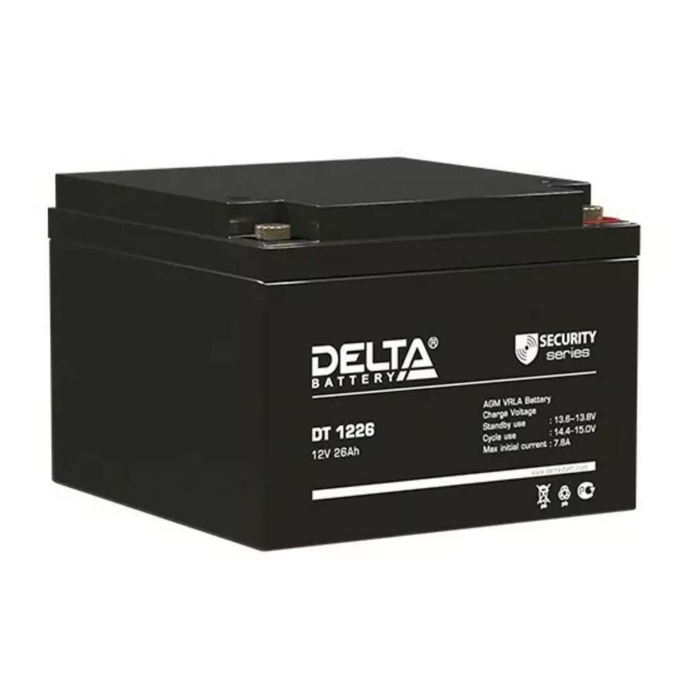 Аккумуляторные батареи Delta DT 1226