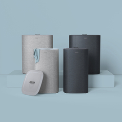 Корзина для белья tota™, 60 л, серая