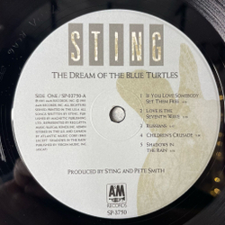 Винтажная виниловая пластинка LP Sting The Dream Of The Blue Turtles (USA 1985) Russians
