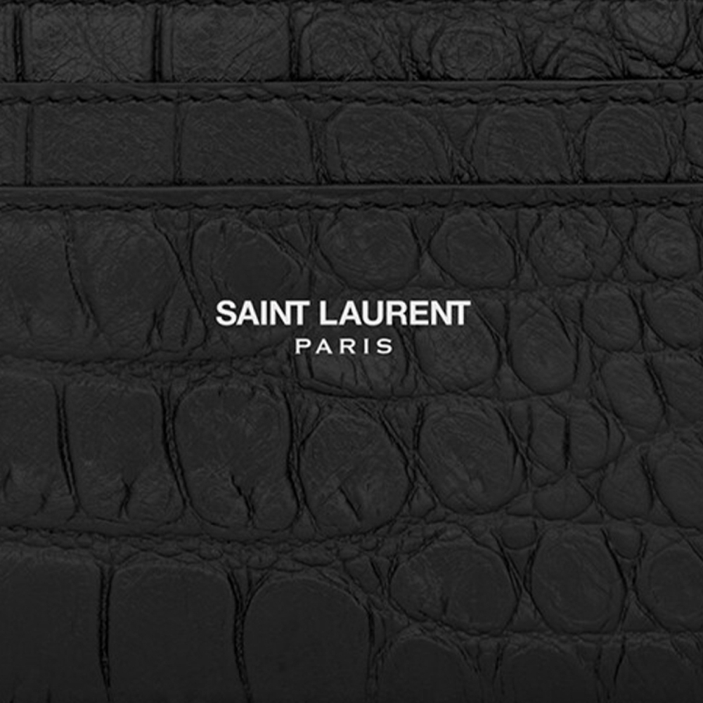 Картхолдеры и кошельки SAINT LAURENT YSL Logo, 375946DZE0E1000
