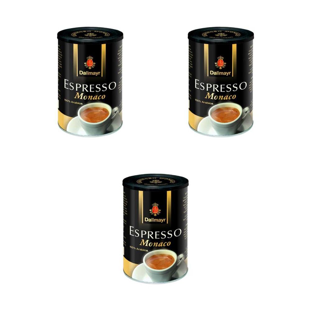 Кофе молотый Dallmayr Espresso Monaco, 200 г, 3 шт