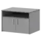 Тумба под оргтехнику АТ-10 Серый 800x600x600 Арго