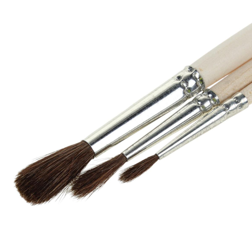 Набор 3 кистей "Хоровод" (пони кр. №1,3,5)Н3-18291 (Артком)