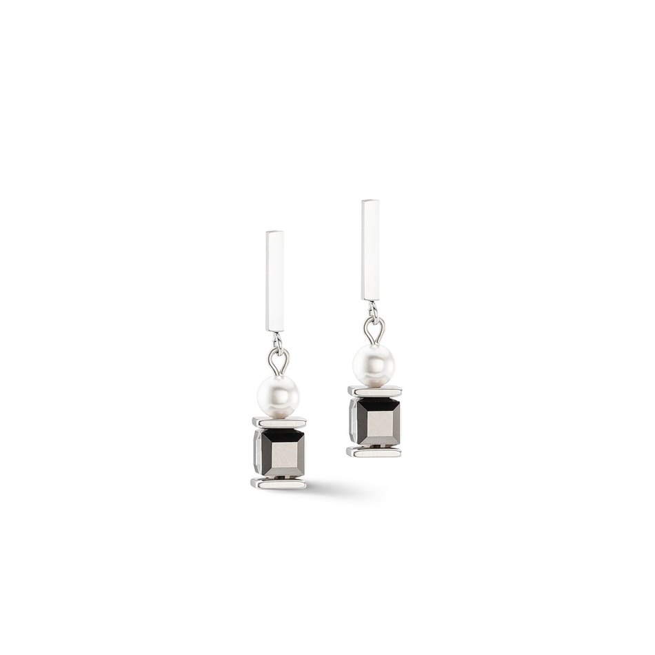 Серьги Coeur de Lion Grey-Vintage 4030/21-1230
