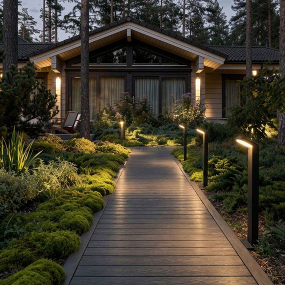 Уличный светодиодный светильник Elektrostandard Sensor 1542 TECHNO LED a072088