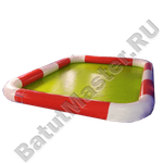Прямоугольный надувной бассейн "Полосатик" 7*4*0.65 м