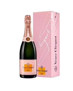 Шампанское Veuve Clicquot Rosé 0,75 л. В подарочной коробке