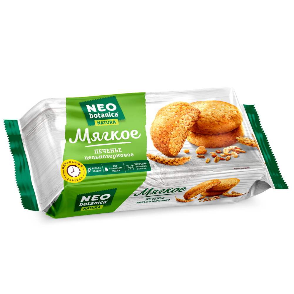Печенье Neo Botanica цельнозерновое 160 гр