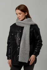 Оренбургский шарф Ш204-03/02 серый