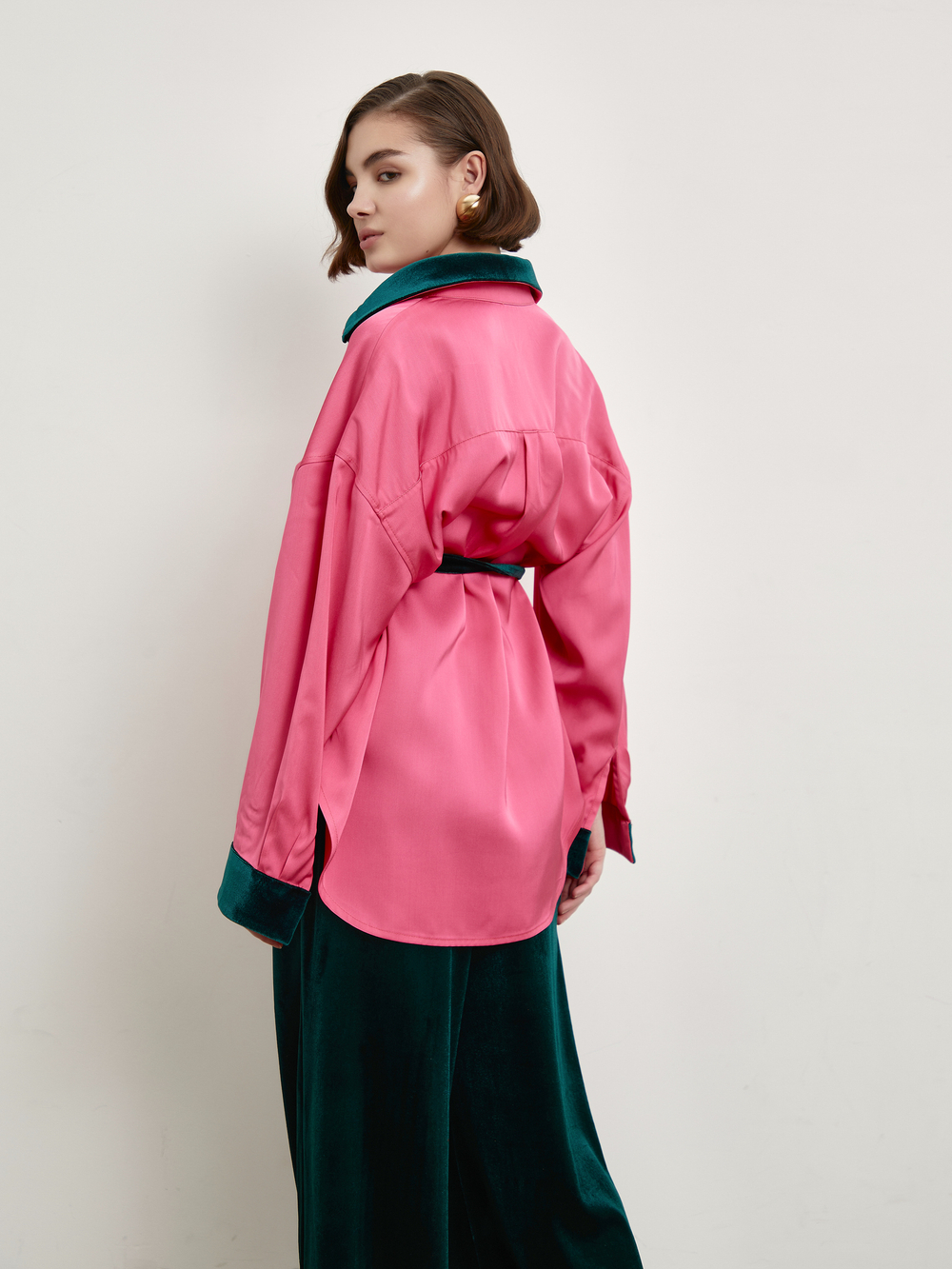 Рубашка Pink Emerald