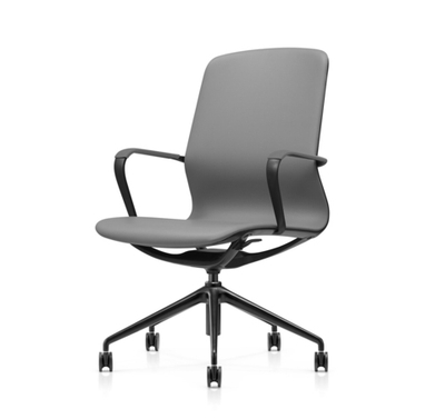 VERTU Кресло-конференц АНТРАЦИТ/ЧЕРНЫЙ