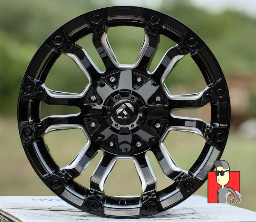 Комплект дисков Fuel Off-Road 16x8 et0 5x139.7