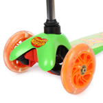 Самокат 3кол. Оранжевая корова, 120 и 90 мм, арт. C08611-ORC