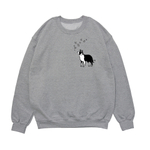 Свитшот "Колли с бабочками"