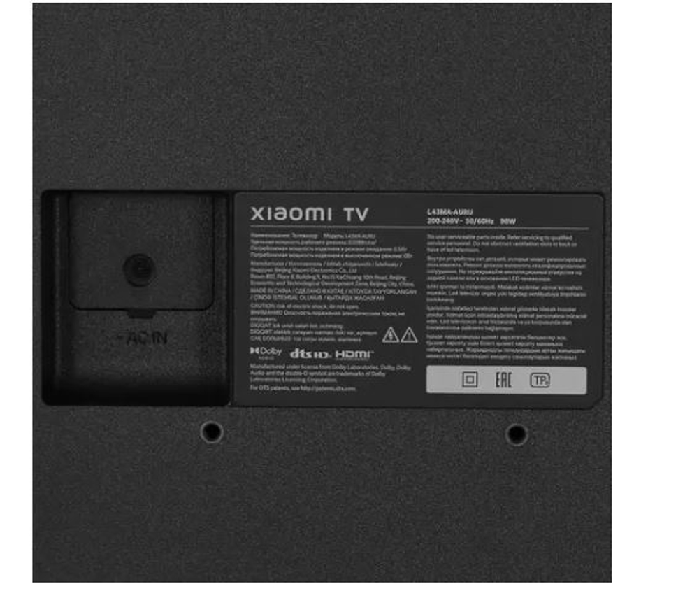 Телевизор  Xiaomi A43 2025 RU