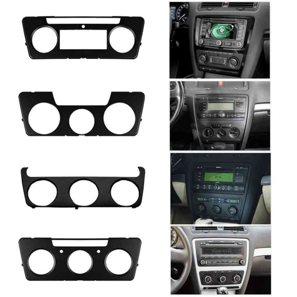 Магнитола для Магнитола для Skoda Octavia A5 2004-2013 (черная глянцевая) - Parafar PF005T4LUX1RN2K на Android 13, QLED+2K, ТОП процессор, 4Гб+32Гб, CarPlay, 4G SIM-слот