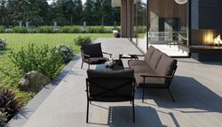 Calma long, набор антрацит/антрацит, алюминий