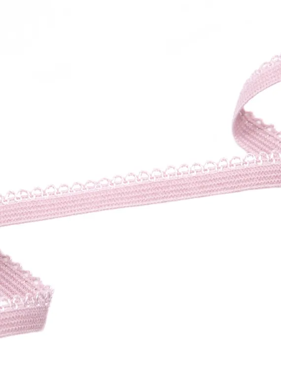 019 K-94/9 ОПТ Резинка ажурная Lauma, 9 мм, лотос 019