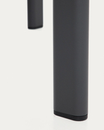 Уличный стол Anafi из спеченного камня и графитового алюминия 180 x 90см