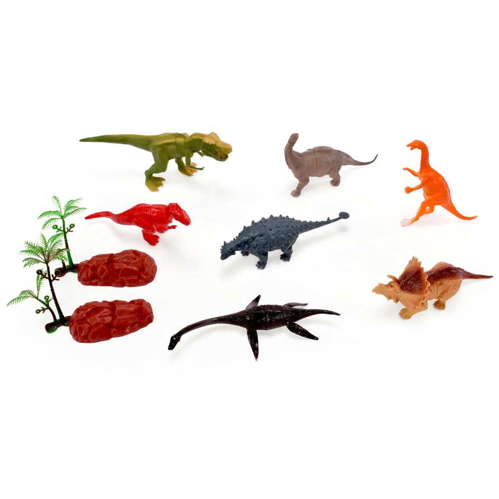 Набор динозавров 7шт, пакет YL1328-30
