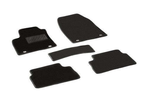 Ворсовые коврики LUX для Opel Vectra C 2002-2008, Seintex.82880