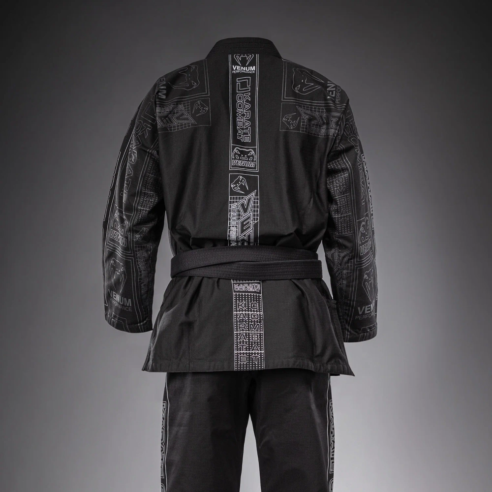 Кимоно Combat Venum BJJ Gi - Black/Grey