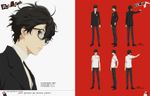 Артбук Persona 5 the Animation Material Book: The Artworks