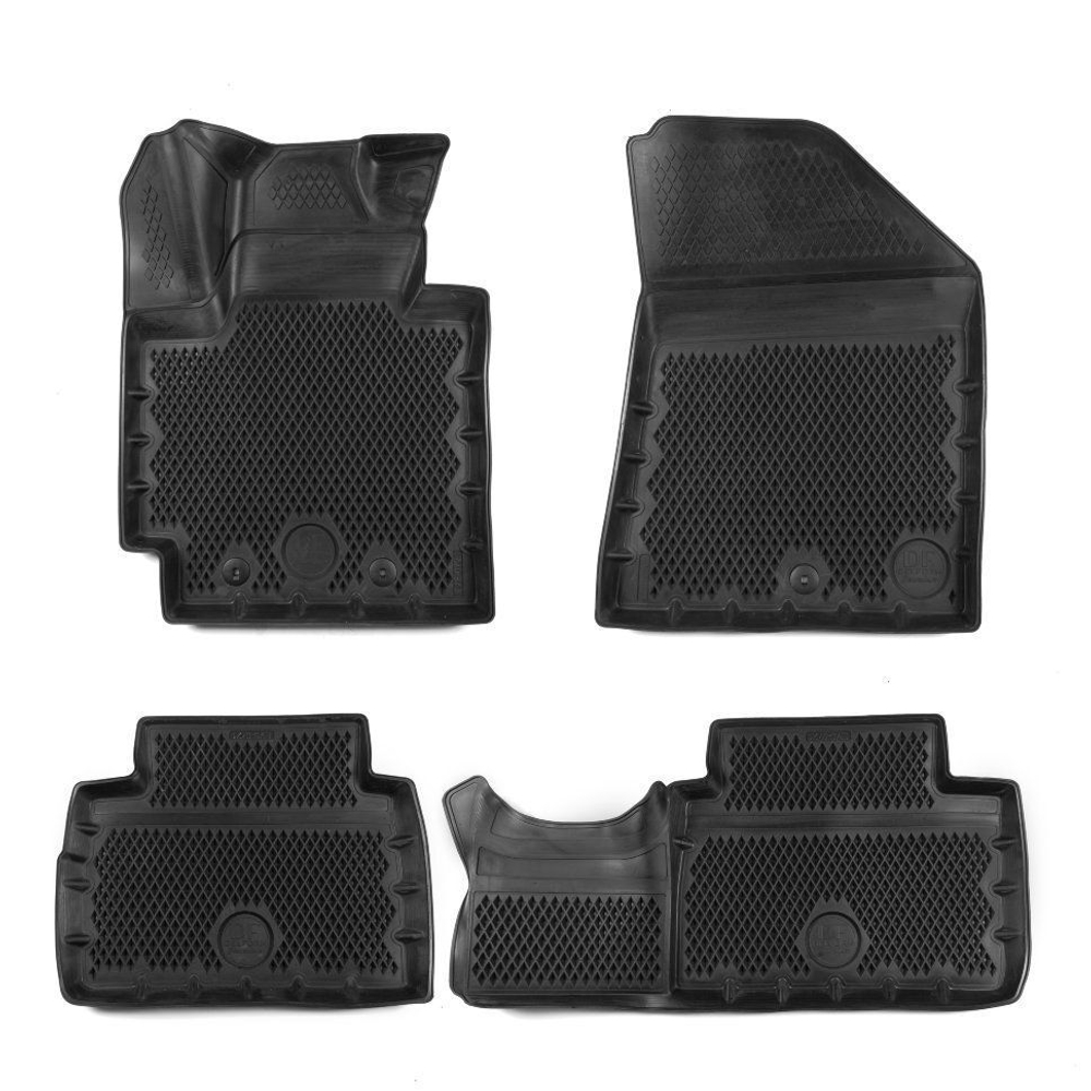 Коврики EVA 3D для Kia Soul ll 2013-19 Delform Premium EVS-0721