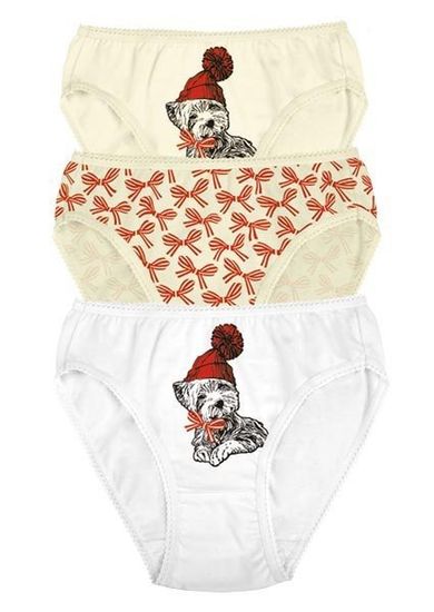 Трусики (3шт) для девочек PELICAN GUL278