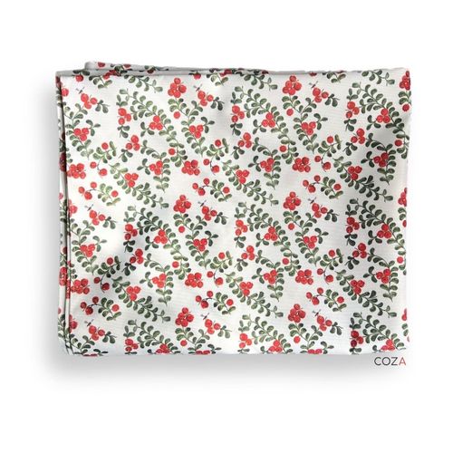 Скатерть COZA "Брусника", с водоотталкивающей пропиткой