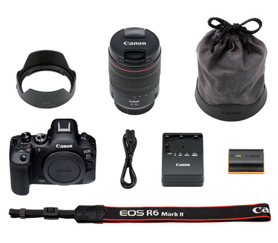 Беззеркальный фотоаппарат Canon EOS R6 Mark II Kit 24-105/4 L IS USM