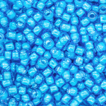 Японский бисер TOHO Round 8/0 (№931), окрашенный изнутри прозрачный