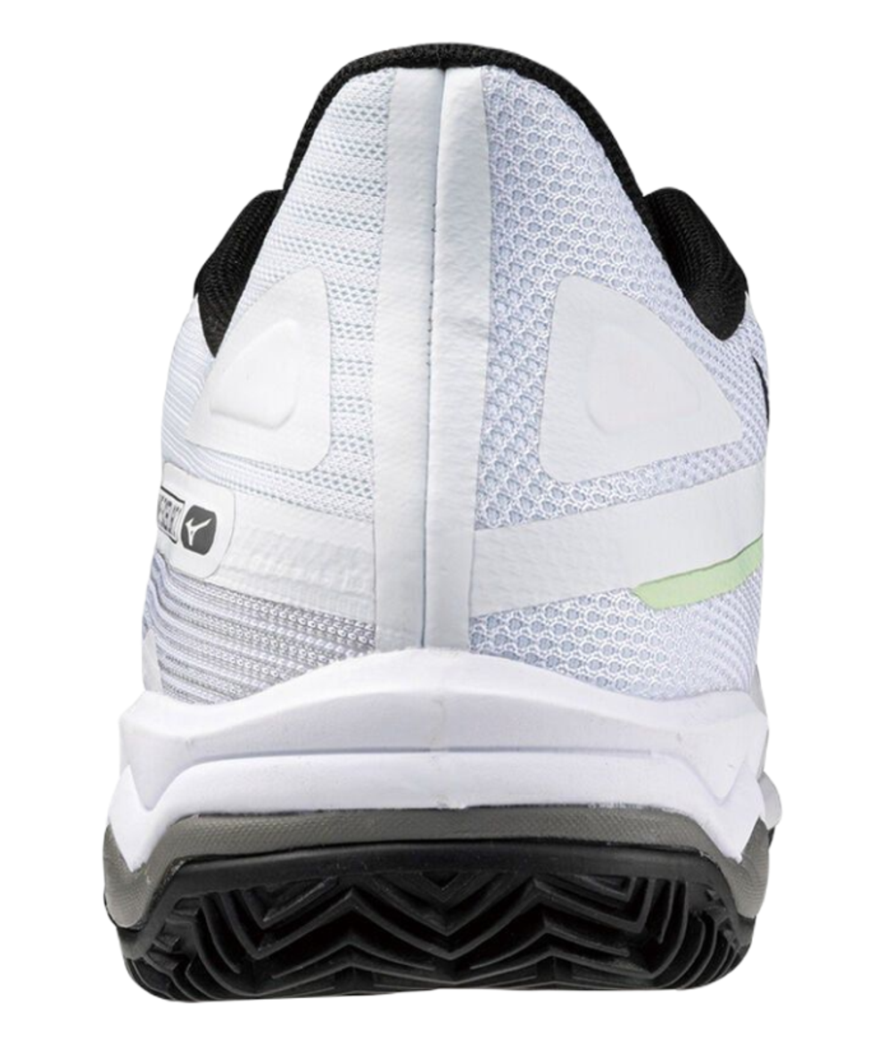 Теннисные кроссовки Mizuno Wave Exceed Light 2 CC - white/metallic gray/black