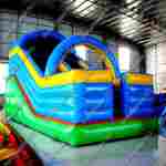 Коммерческий надувной батут "Жонглирующий клоун" 7*3.5*4.5 м