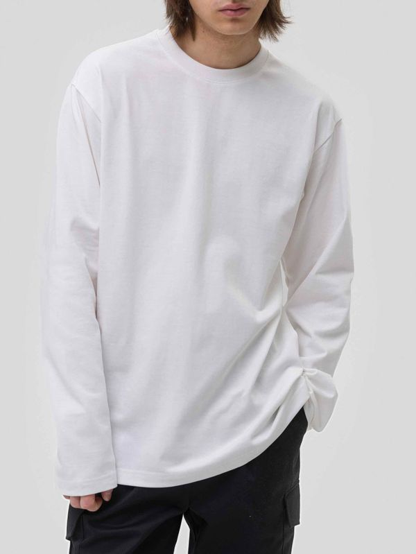 Лонгслив Плотный Мужской Белый - фото 8