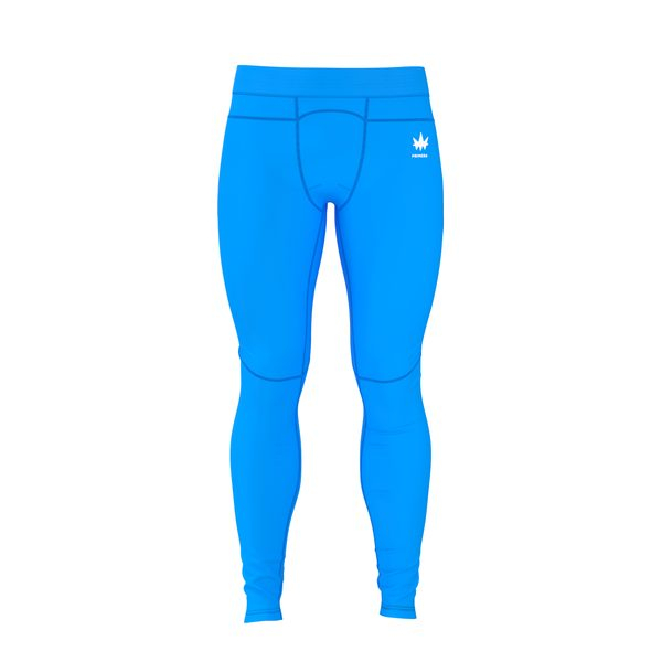 Леггинсы компрессионные Evolution Warm Tight — Photo blue