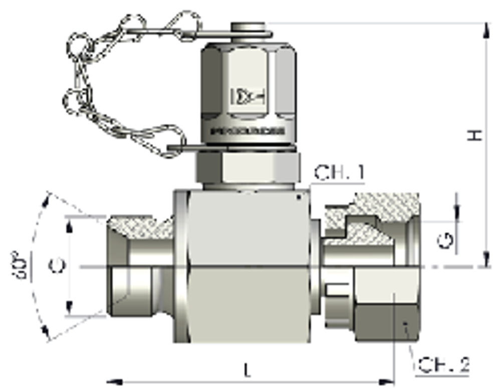 КТ 16x2 - BSP 1/4 (Т-образ., металл.)