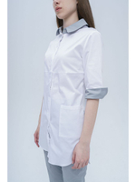 Рубашка медицинская женская на кнопках TZ450