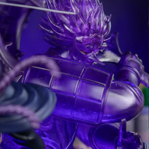 Sasuke and Susanoo - Naruto